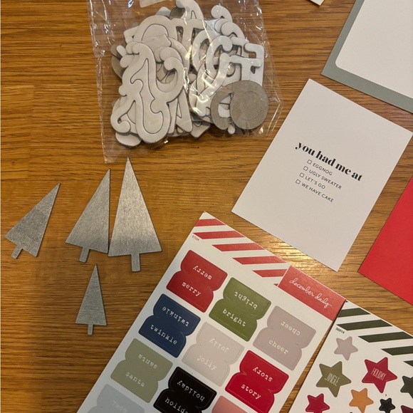 Ali Edwards x Paislee Press December Daily Assortment/Lot - Picture 5 of 5